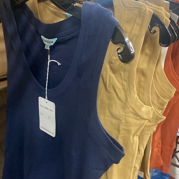 Nostalgia cotton ribbed tank top many sizes and colors - Picture 14 of 15